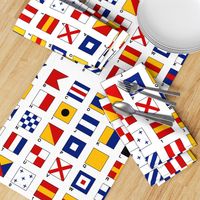 Nautical Flags Alphabet and Numbers