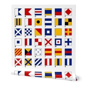 Nautical Flags Alphabet and Numbers