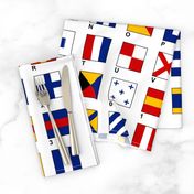 Nautical Flags Alphabet and Numbers