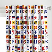 Nautical Flags Alphabet and Numbers