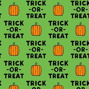 trick or treat - stack green - halloween - LAD19