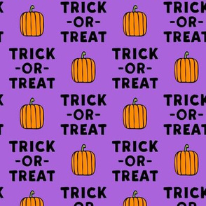 trick or treat - stack purple - halloween - LAD19