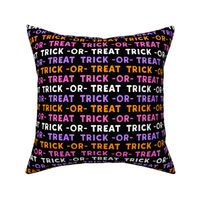 trick or treat - multi pink and purple - halloween - LAD19