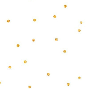 Golden glitter dots