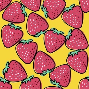 Strawberry retro