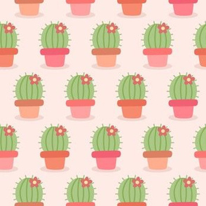 Cute Cacti: Pink & Green