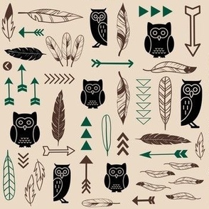 Hoot'n Feathers Owls and Arrows