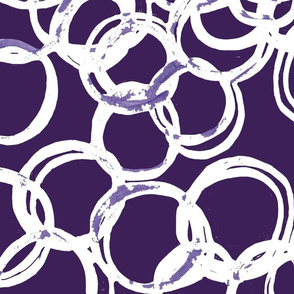 Going around in circles reversed purple