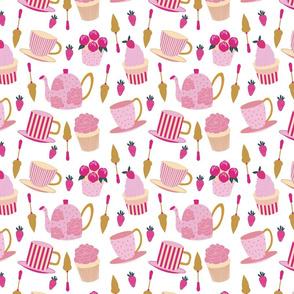 POSH AFTERNOON TEA PATTERN