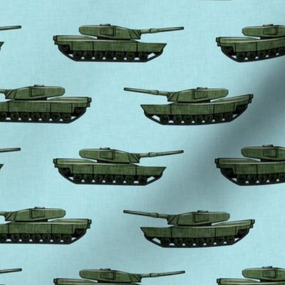 tanks - military vehicles - blue - LAD19