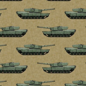 tanks - military vehicles - tan - LAD19