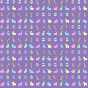 Endless Easter Bunnies-purple