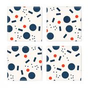 Polka dance abstract pattern