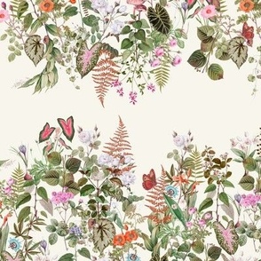 Cottage Floral Ivory 1 // small