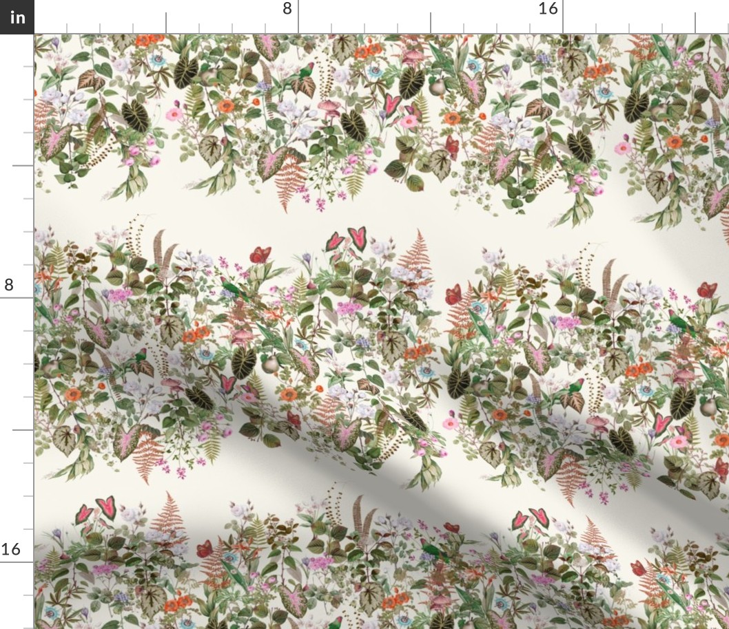 Cottage Floral Ivory 1 // small