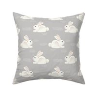 BUNNIES GRAY 6"