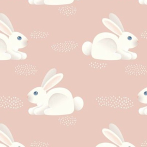 BUNNIES PINK 6"