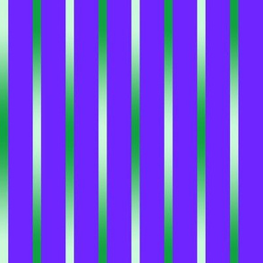 BYF7 - Spring Green Gradient Pinstripes on Violet Blue