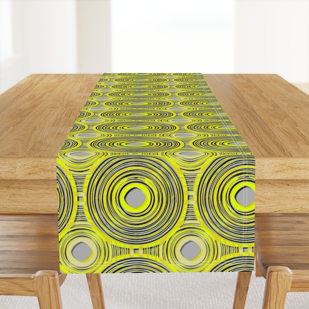 Oscillate in lime yellow