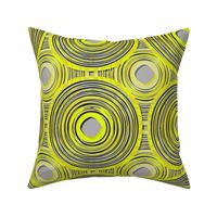 Oscillate in lime yellow