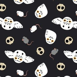 Halloween Owl Pattern