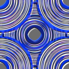 Oscillate in blue 