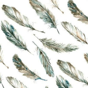 9 feathers