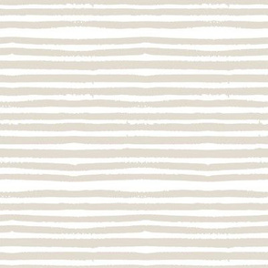 8" Dark Beige Uneven Stripes