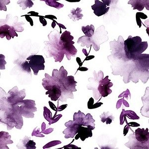 Purple floral