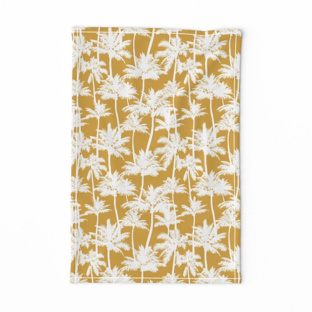 palm trees  - mustard, small