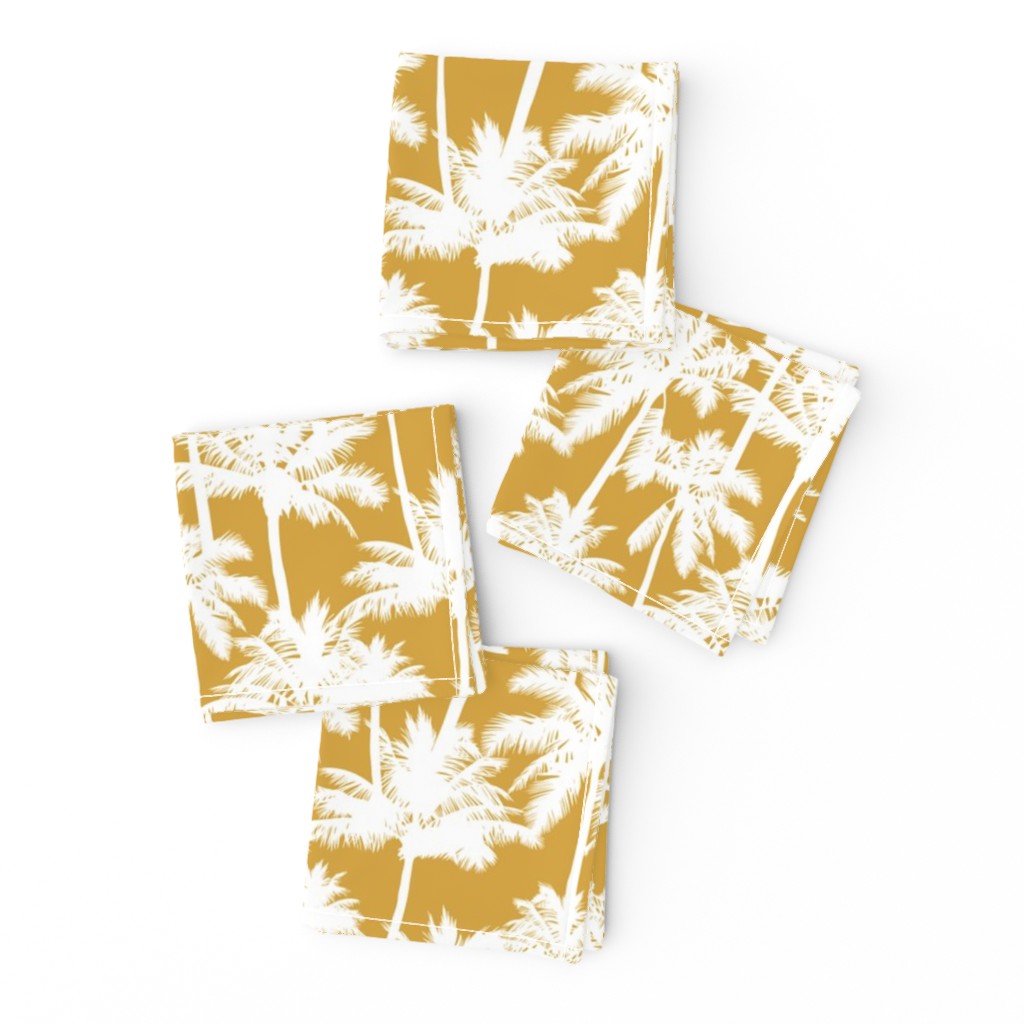 palm trees  - mustard, small