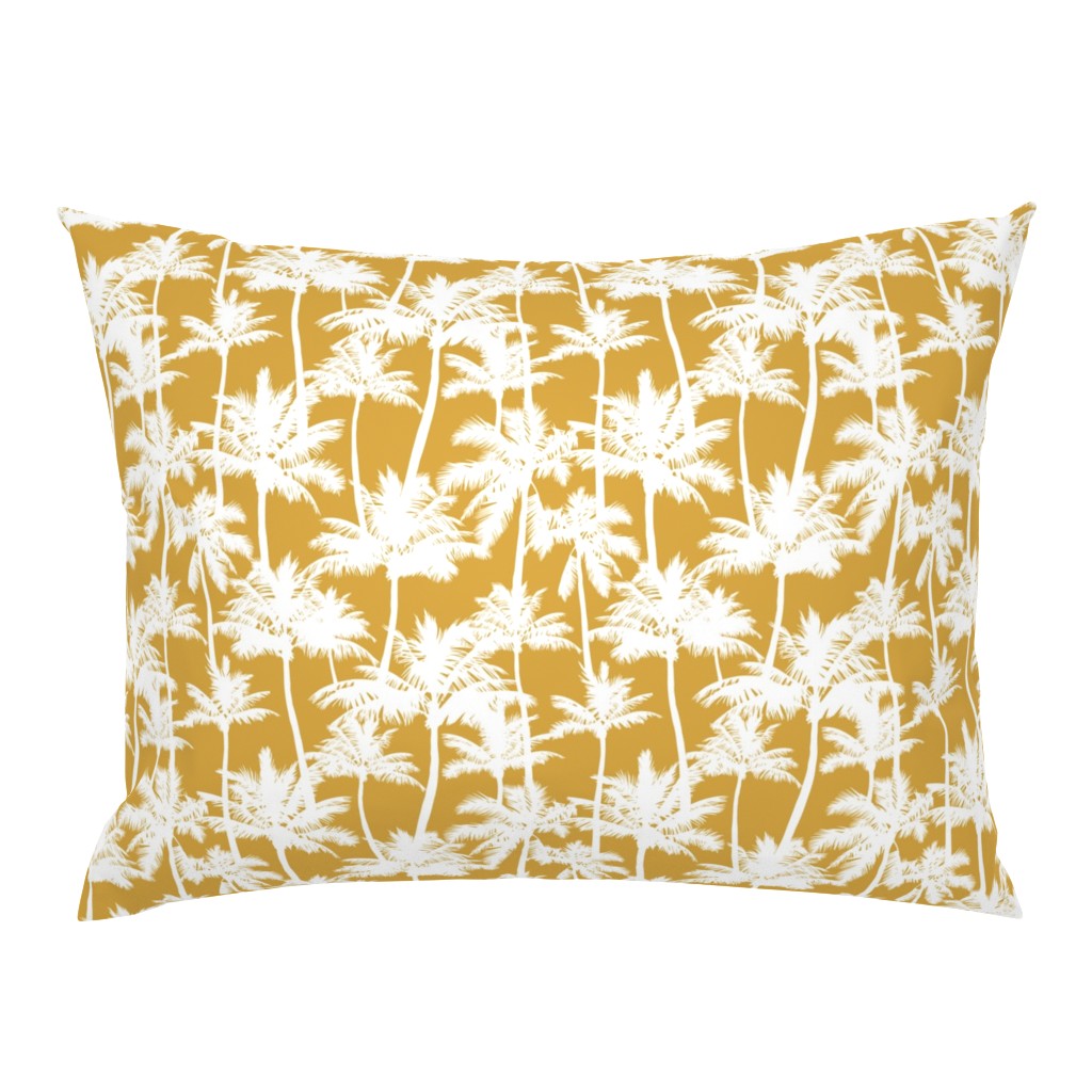 palm trees  - mustard, small