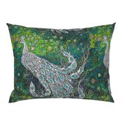 Green Blue Silver Peacock-Feather Challenge-Kim Marshall