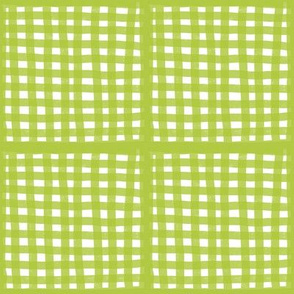 Lime Gingham