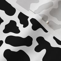 Cow print Black white 