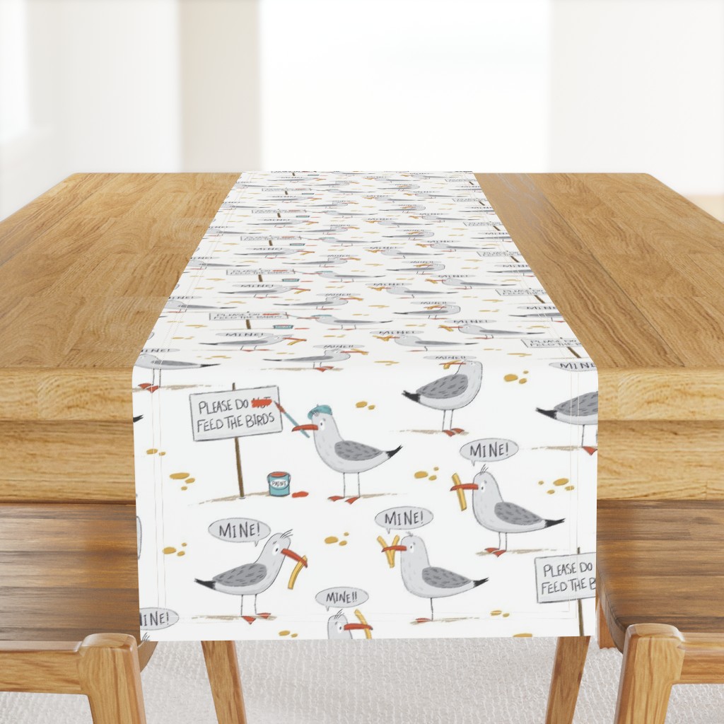 Seagulls and Chips - medium scale