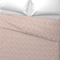 Trendy leopard print animals fur modern Scandinavian style raw brush  abstract spring summer pink nude SMALL