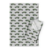 utility vehicles - military vehicles - green on grey - LAD19