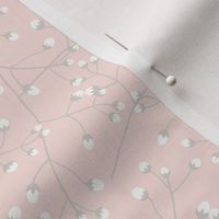 Baby's Breath Toss: Rose Gold & Warm Grey Small Floral