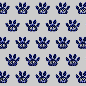 k9 paw prints