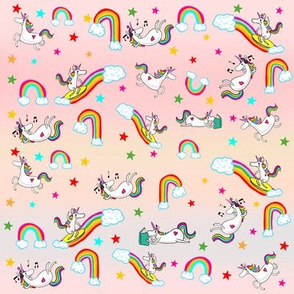 Fabulous Unicorns and Rainbows Norah Edition
