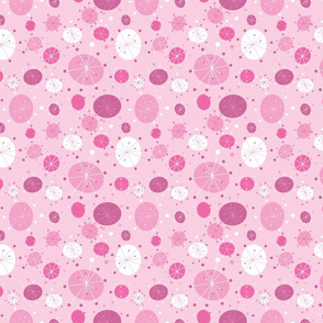 Mod Circles on Pink small