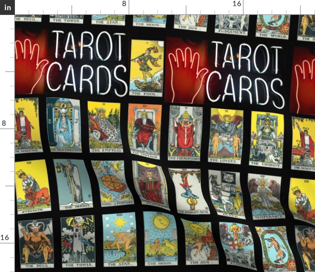 Tarot Cards Classic on Black
