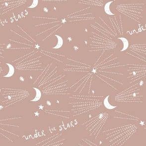 Under the  Stars (dusty pink) 