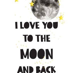 42x72" i love you moon
