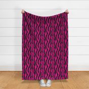 Pink and Black Zebra Pattern