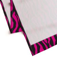 Pink and Black Zebra Pattern