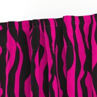 Pink and Black Zebra Pattern