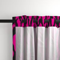 Pink and Black Zebra Pattern