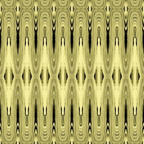 DSC5 -  Wide - Baroque Cathedral Stripes in Pastel Olive Tones aka Ornate Art Deco Stripes